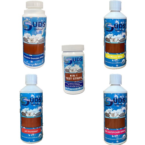 Inflatable hot tub bromine - hot,